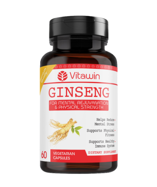 Ginseng, 60 capsules