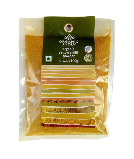 Organic Yellow Chilli Powder 100g